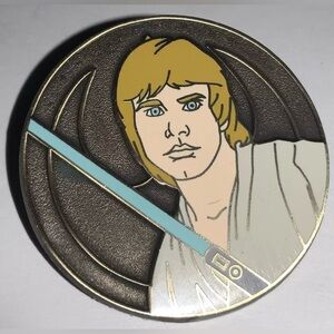 DISNEY TRADING PIN: 2011 STAR WARS/LUKE SKYWALKER/STAR WARS WEEKENDS RELEASE/EUC